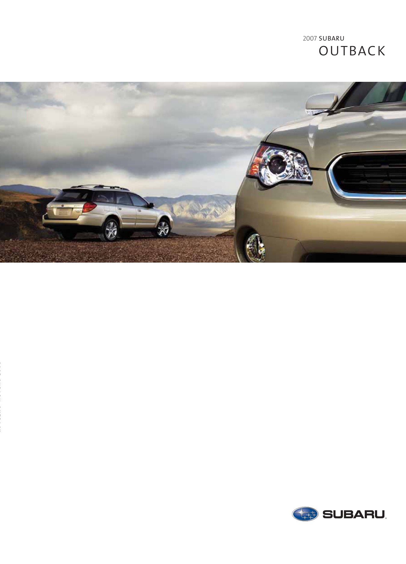 2007 Subaru Outback Brochure Page 8